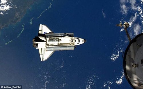 宇航员通过Twitter发布太空中拍到的地球照片_