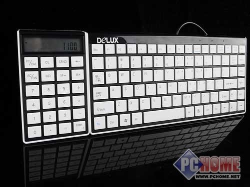 多彩左右随缘计算器键盘闪亮上市_家电数码新