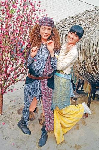 容祖儿客串女山贼打上瘾 阿Sa叫苦挨冻憋尿(组