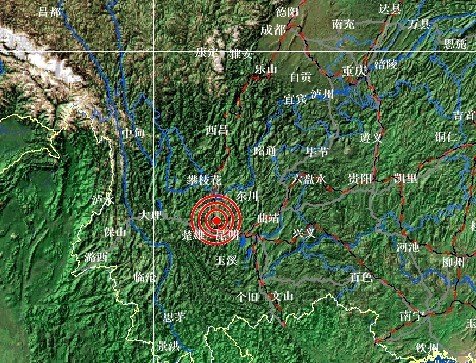 云南省禄丰与元谋交界处发生5.1级地震 攀枝花