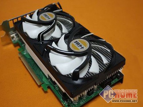 超强散热DDR3显存 翔升GTS250显卡