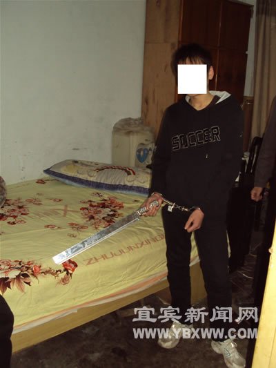 入室抢劫凶残伤人翠屏警方破获特大持刀入室抢