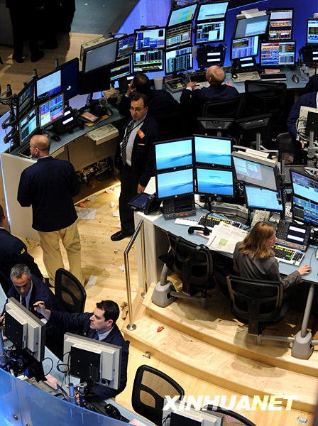 纽约股市股指今年一季度创12年同期最大涨幅