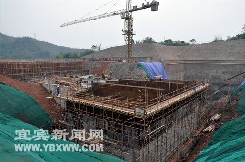 福溪电厂输煤系统施工快速推进图