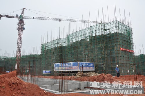 宜宾市区后花园 屏山新县城雏形初现