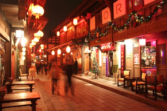 中国味成都年线路介绍 都市古街游