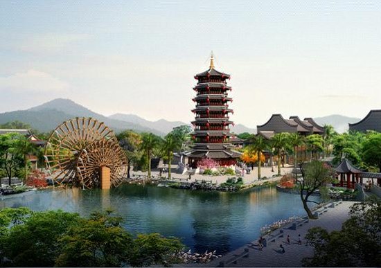 广西重点项目田州古城落户田阳 建设壮文化5a