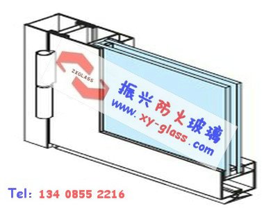防火玻璃隔断系统造就防火玻璃门防火又防烟