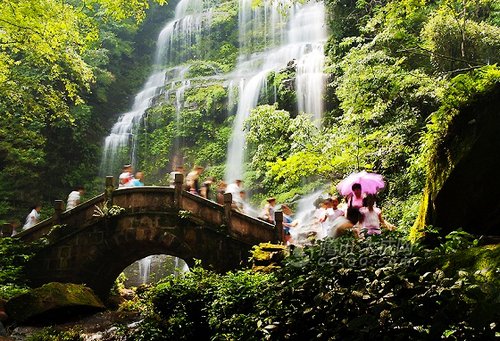 天台山平乐古镇风情2日游 (驴妈妈旅游网)