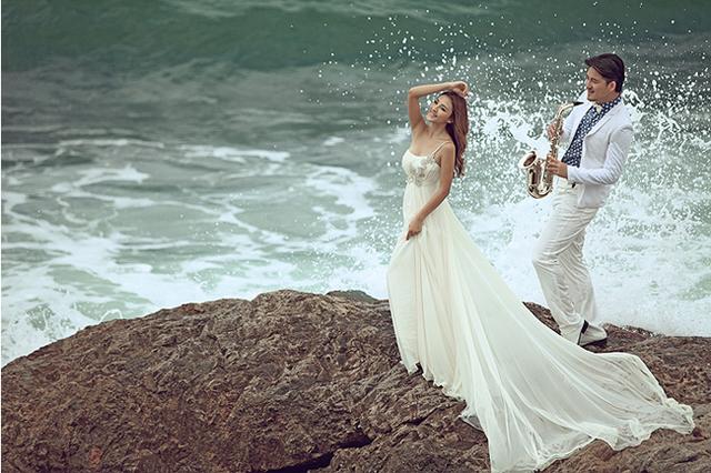 郑州婚纱摄影工作室哪家好 现在流行拍海景_大