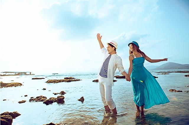 郑州婚纱摄影工作室哪家好 现在流行拍海景_大