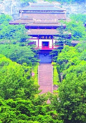 南充西山风景区万卷楼景区拟华丽转身(图)