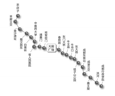 成都地铁2号线8日贯通 明年国庆通车试运营