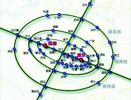 绵阳大大小小50多个规划