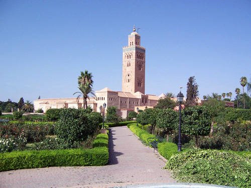 摩洛哥异域风情的建筑和花园(组图)