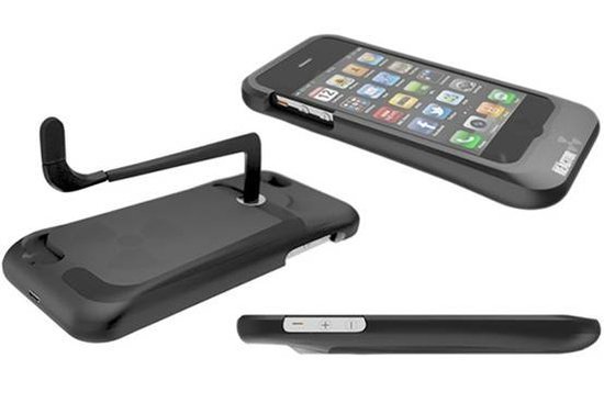 人肉发电机 iPhone 5手摇充电式手机壳现身