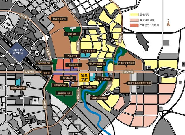 聚焦内江城市发展:5年成就一个中心 下一个中心在哪里