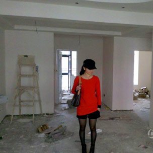 Los propietarios de Chengdu fotografiado belleza de la decoración dom