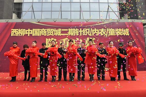 西柳中国商贸城针织内衣童装城开业运营