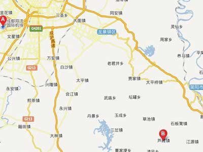 民航总局批准简阳芦葭镇作为成都新机场场址