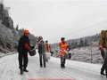 泸州现冻雨 部分干线公路被阻断