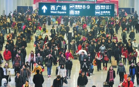 成都最后一波春运高峰可能在2月9日出现(图)