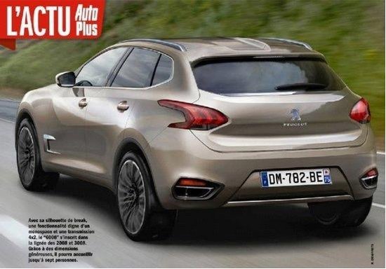 东风标致6008概念车或北京车展首发