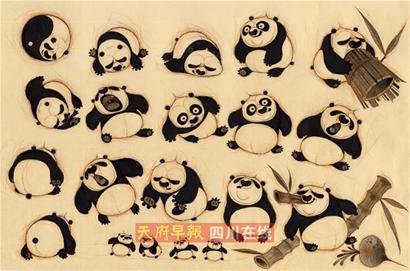 功夫熊猫2》28日首映观众找乐寻四川元素