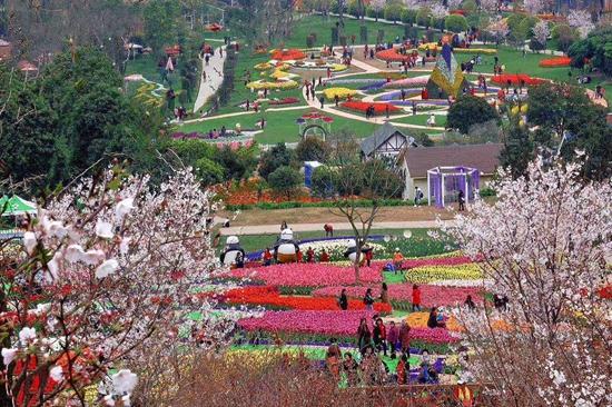 省钱福利 四月的这6天漫花庄园可以免费耍(图)_大成网_腾讯网