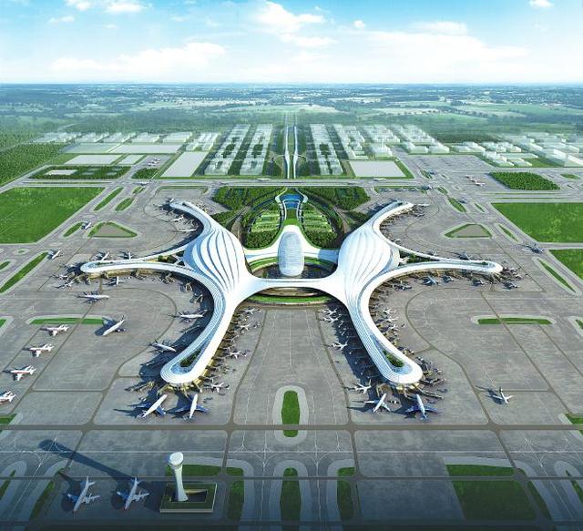 成都新机场总体规划出炉 像科幻片里的星球基