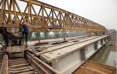 成都市跨度最大的市政桥梁4月30开始架梁(图)