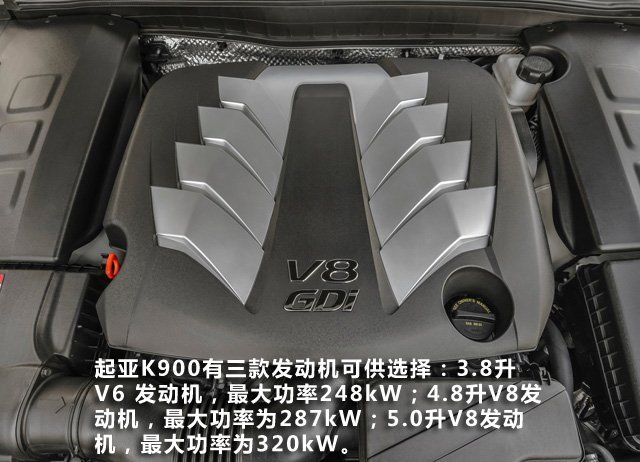 起亚K900图解 进军豪华旗舰领域