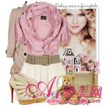 组图:歌甜人更美 小天后泰勒时尚造型宝典_时