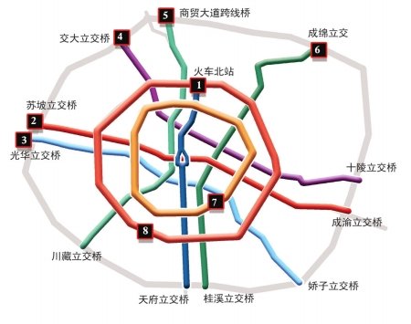 3月10日起 成都八条主干道出租车将限停(图)