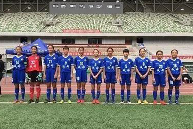 2016全国女子足球U16联赛总决赛 棠中女足勇