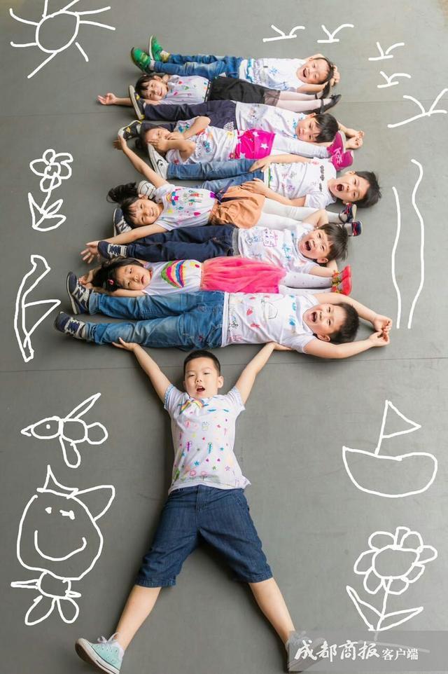 萌翻啦 幼儿园小朋友拍的创意毕业照_大成网_腾讯网