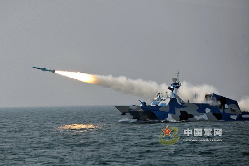 北海舰队9月青岛实兵演练 近期来我军4次军演