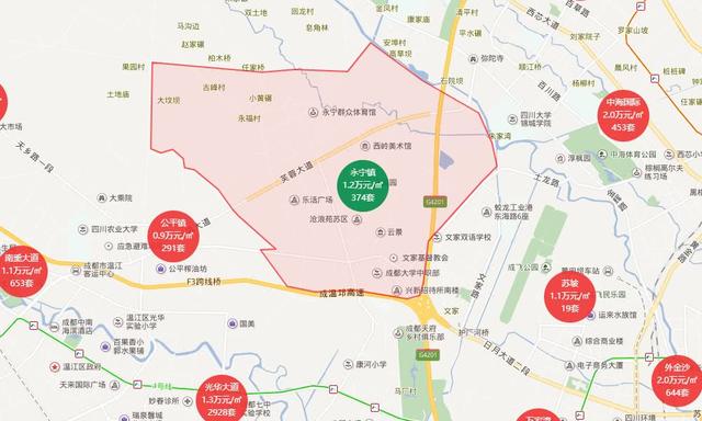 今日土拍：金堂地价超温江最高楼面地价4200元/㎡