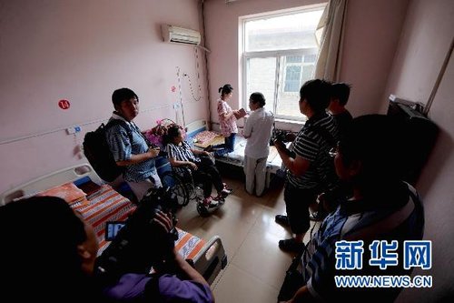 临汾最美女孩淡然面对媒体追捧