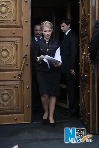 乌克兰前总理季莫申科12日被检察院传唤(图)_