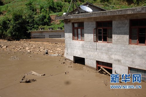 陕西南部水灾已致37人死亡97人失踪