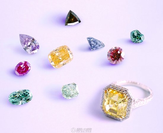 露芙钻石专家讲解天然彩色钻石的珍贵之处(图
