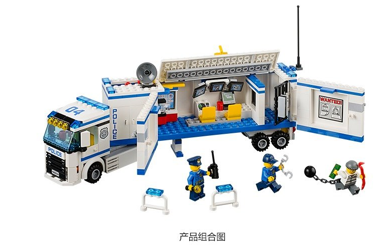 LEGO 乐高 CITY 城市系列 移动警署