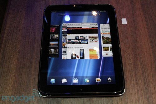 组图：平板电脑惠普TouchPad与苹果iPad对比