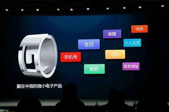 智能戒指,相比功能独立的手表,这款戒指则完全是智能手机的一高清图片