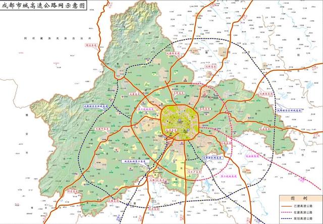 成都三绕2020年建成运营 设计速度120公里\/