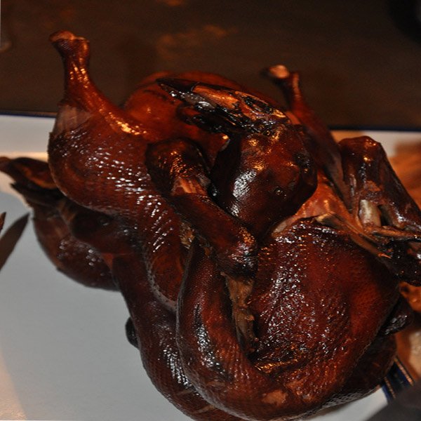 四川乐山 五通桥特色名食 余鸭子 卤鸭子 甜皮鸭