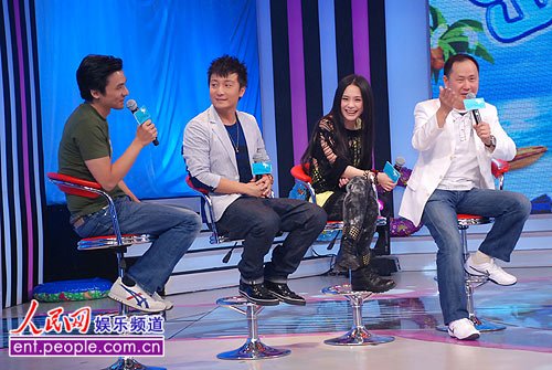 阿娇新片情节与痛苦经历相似 发布会上三度含