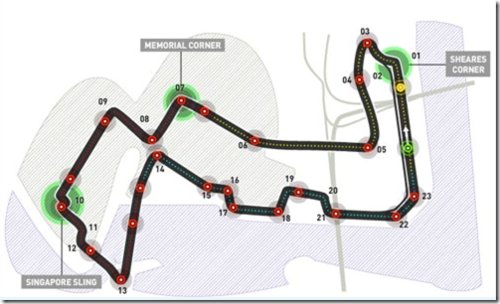 2011赛季F1新加坡大奖赛成都开票