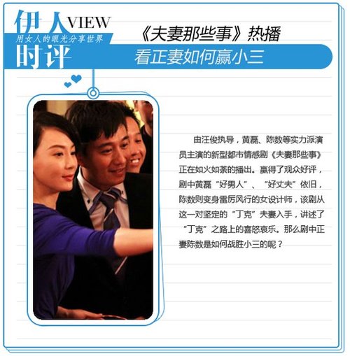 《夫妻那些事》热播 看正妻如何赢小三(图)